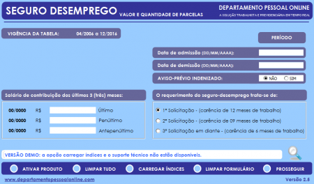SEGURO DESEMPREGO - VALOR E QTDE DE PARCELAS 2.6